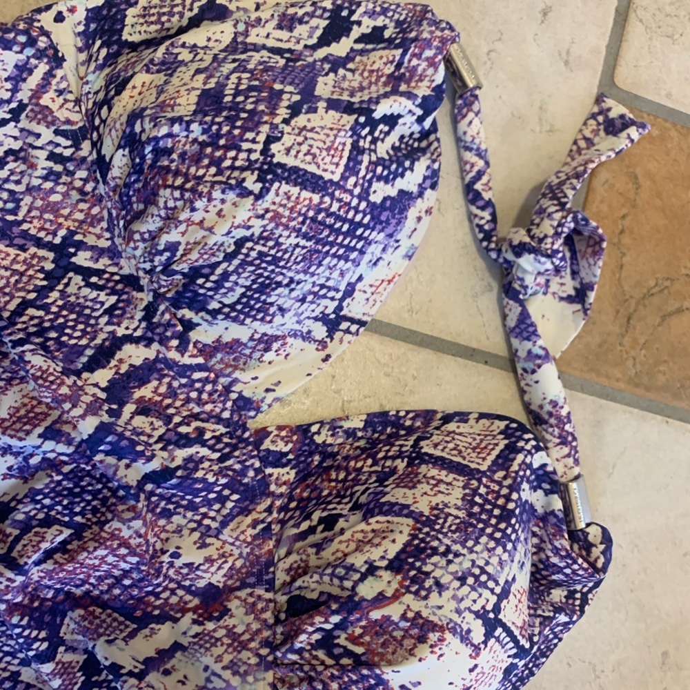 NWOT! Calvin Klein Halter OnePiece Swimsuit - Picture 6 of 10